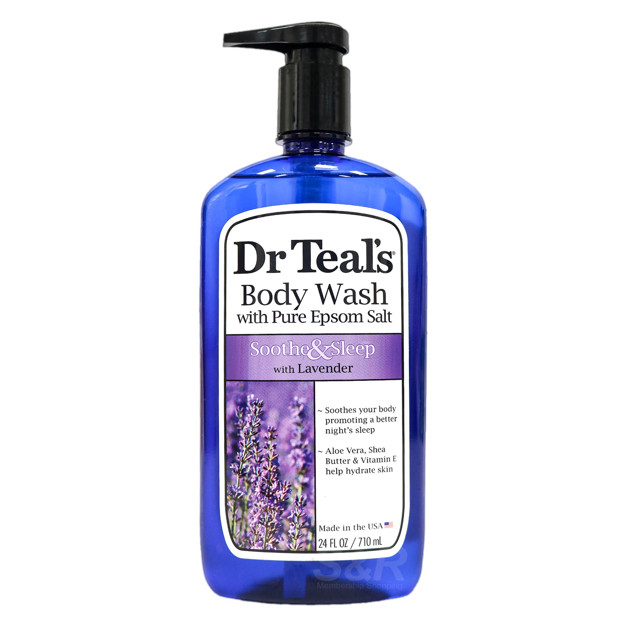 Dr. Teal’s Soothe & Sleep Body Wash with Pure Epsom Salt 710mL
